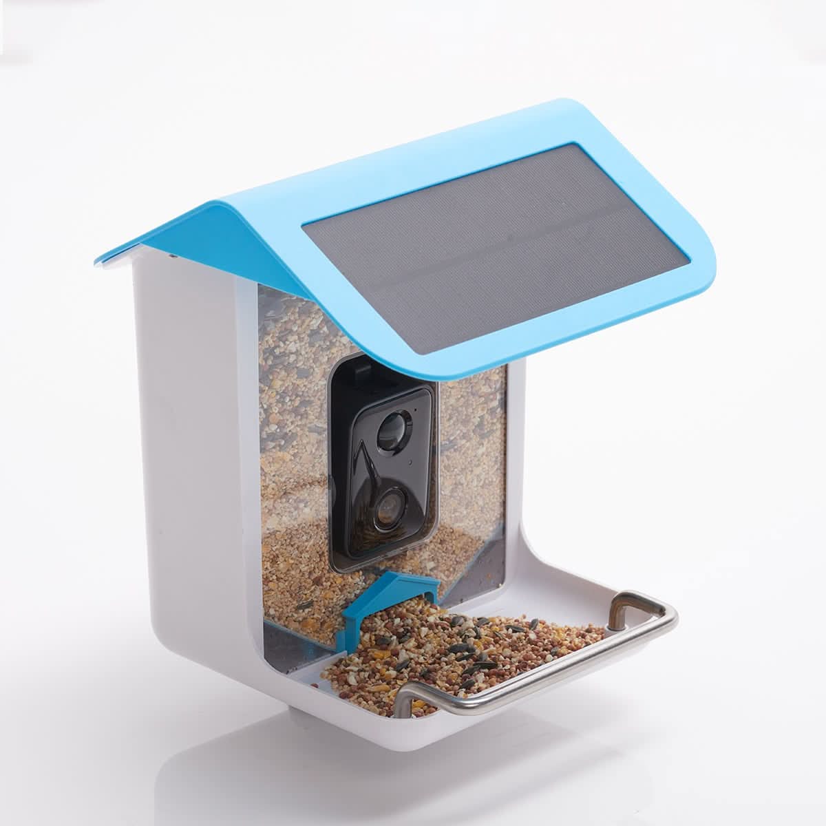Bird Feeder Camera AI Identification 1080p Solar-Powered