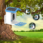 Bird Feeder Camera Solar-Powered 1080p HD App Access