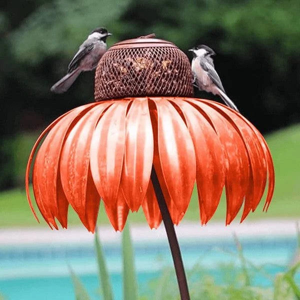 Bird Feeder Metal Weather-Resistant Easy Refill