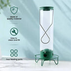 Bird Feeder Squirrel-Proof Hanging Polycarbonate & Metal