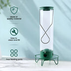 Bird Feeder Squirrel-Proof Rotating Perch 50 cm Tube