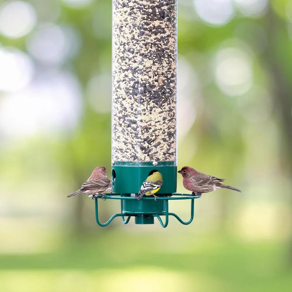Bird Feeder Squirrel-Proof Rotating Perch 50 cm Tube