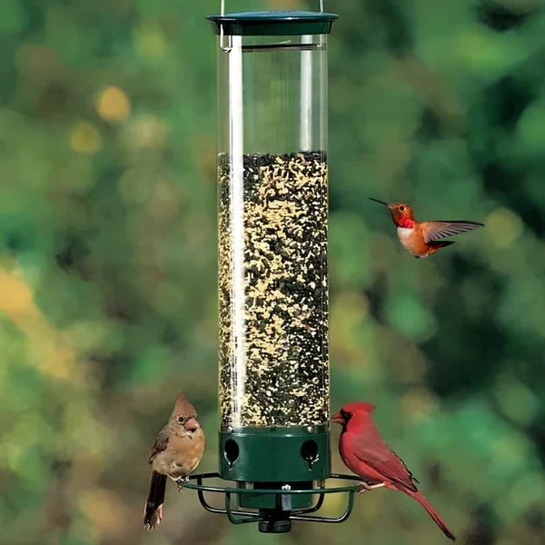 Bird Feeder Squirrel-Proof Weight-Activated Spinning Perch