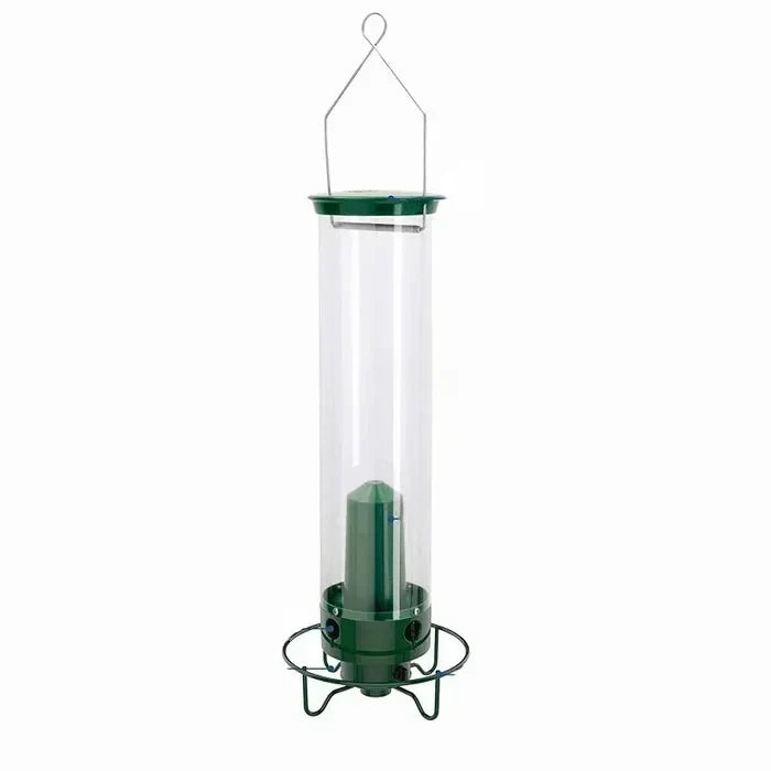 Bird Feeder Squirrel-Resistant Spinning Perch Powder-Coated Metal