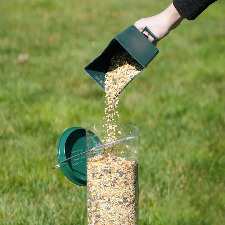 Bird Feeder Weight-Activated Squirrel Guard Weatherproof Metal & Polycarbonate