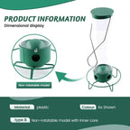 Bird Feeder Weight-Activated Squirrel Guard Weatherproof Metal & Polycarbonate