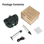 Bird & Pest Repeller Solar Powered Ultrasonic IPX4