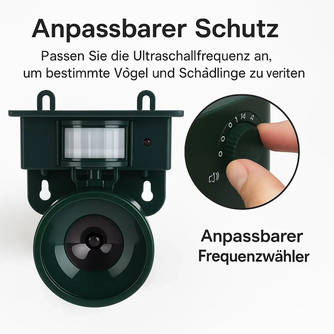 Bird Repellent Solar Motion Sensor Predator Sounds