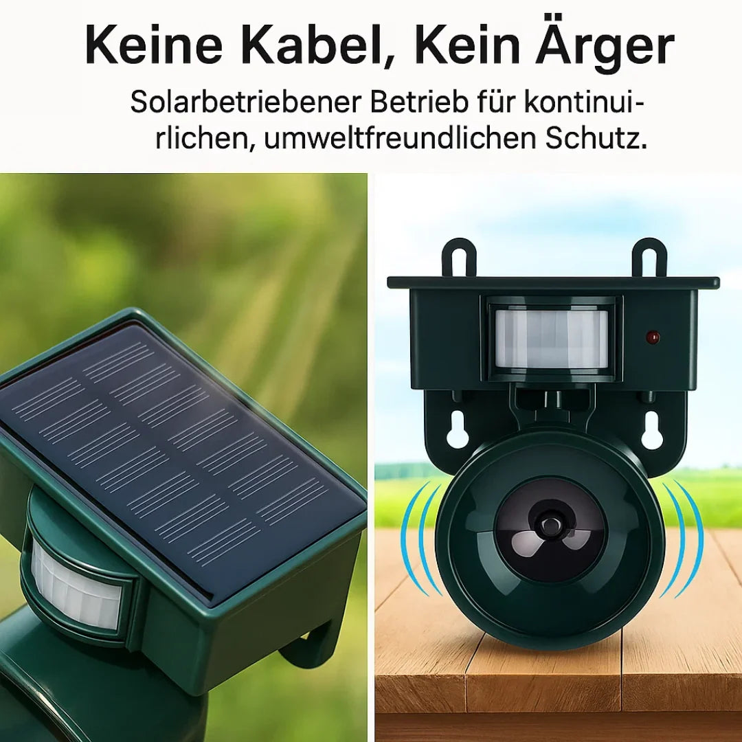 Bird Repellent Solar Motion Sensor Predator Sounds