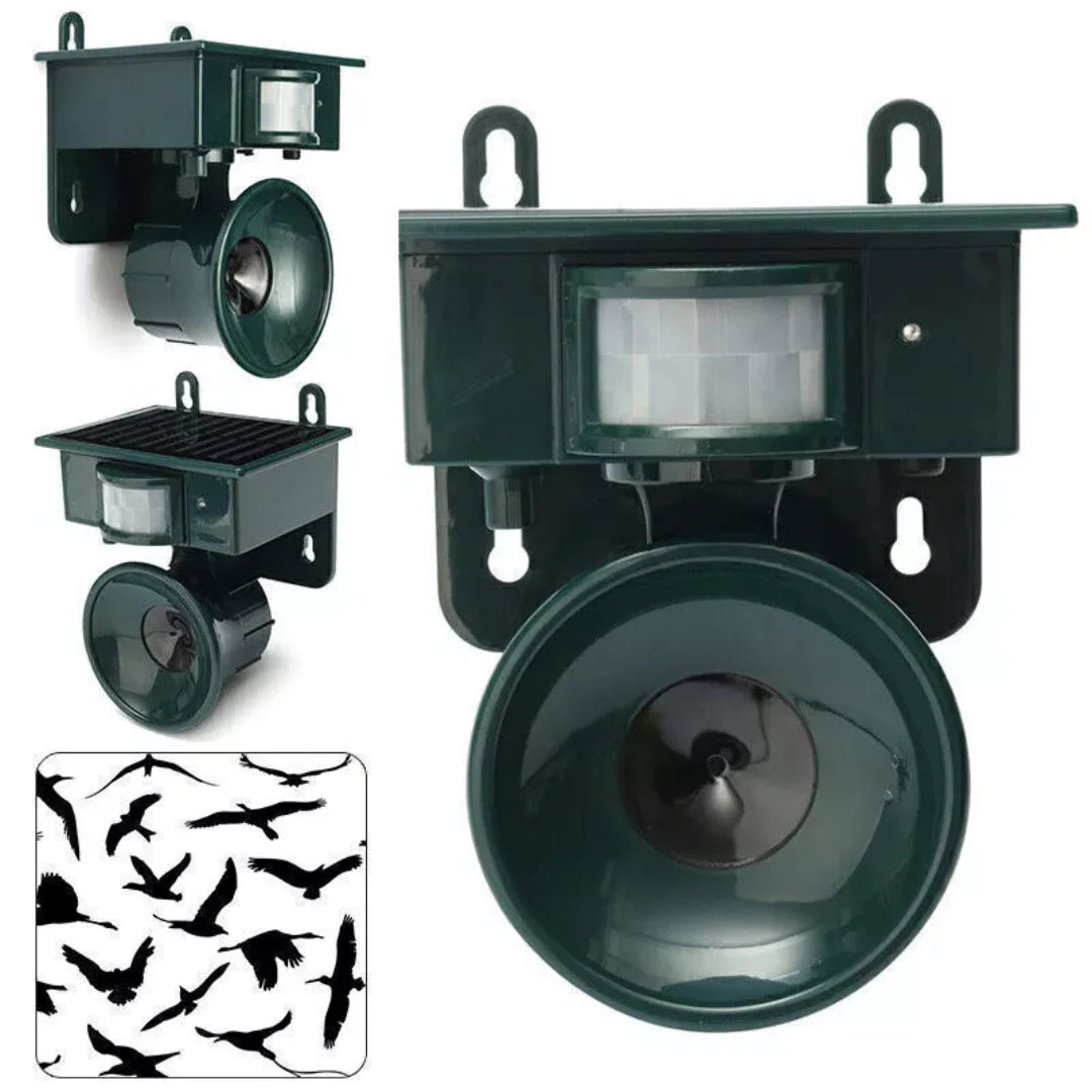 Bird Repellent Solar Motion Sensor Predator Sounds