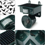 Bird Repellent Solar Motion Sensor Predator Sounds