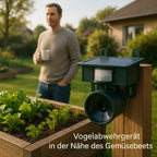 Bird Repellent Solar Motion Sensor Predator Sounds