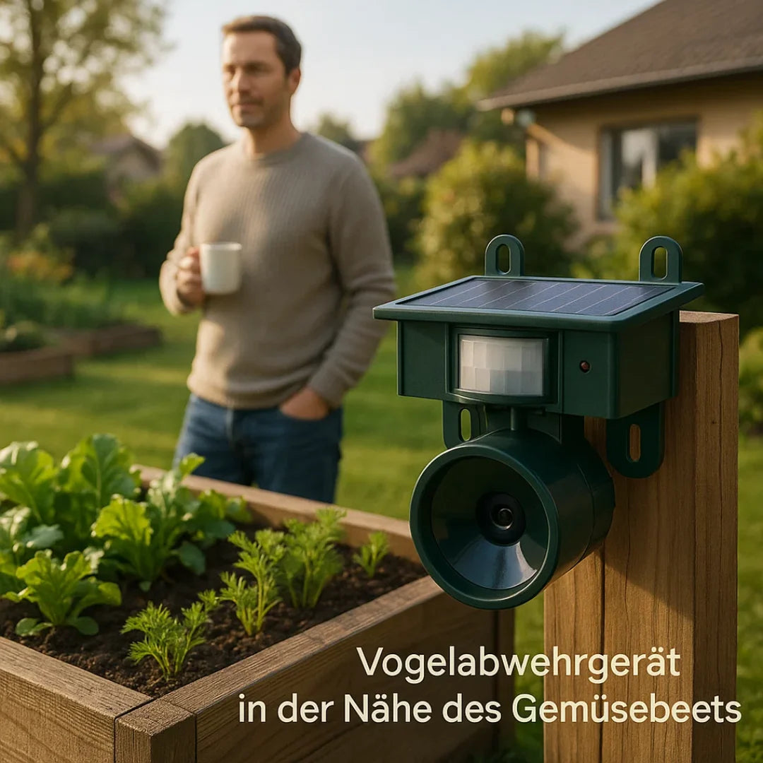 Bird Repellent Solar Motion Sensor Predator Sounds