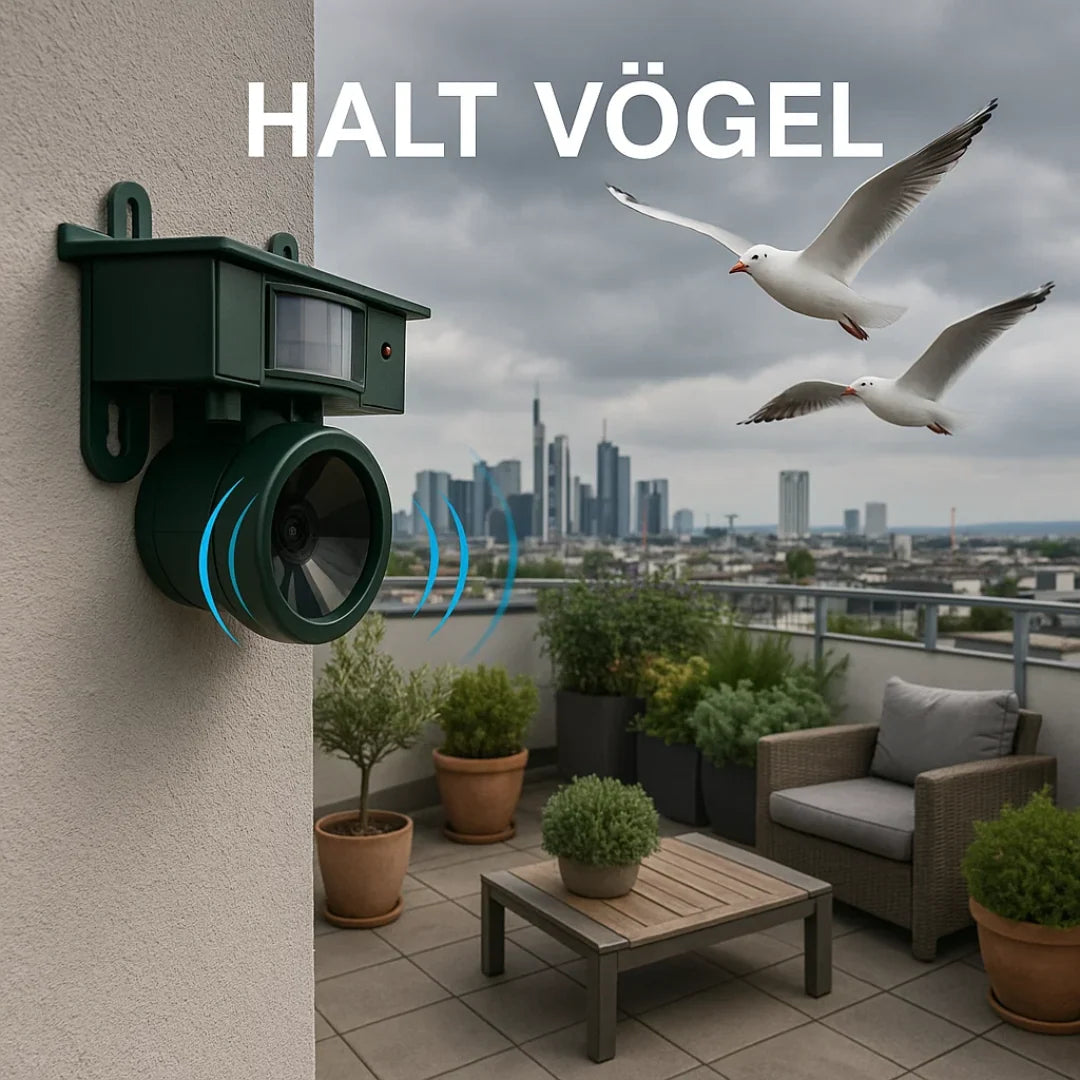 Bird Repellent Solar Motion Sensor Predator Sounds