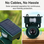 Bird Repeller Motion-Activated Ultrasonic Weather-Resistant