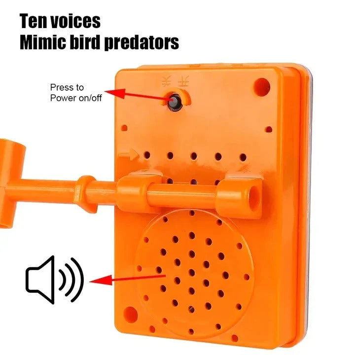 Bird Repeller Solar Powered Spinning Mirrors & Motion Sounds