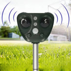 Bird Repeller Solar-Powered Ultrasonic 30 Ft Coverage