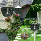 Bird Repeller Solar-Powered Ultrasonic 30 Ft Coverage