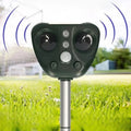 Bird Repeller Ultrasonic & LED Solar USB Rechargeable