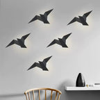 Bird Silhouette Aluminum & Acrylic Wall Light