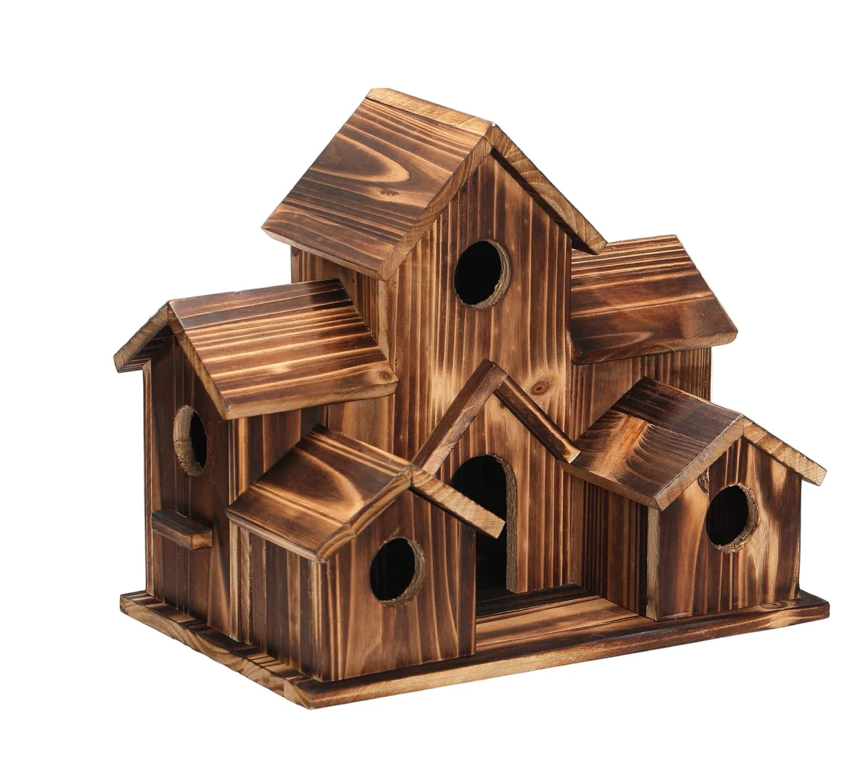Birdhouse Weather-Resistant Wood Easy Mounting & Ventilated
