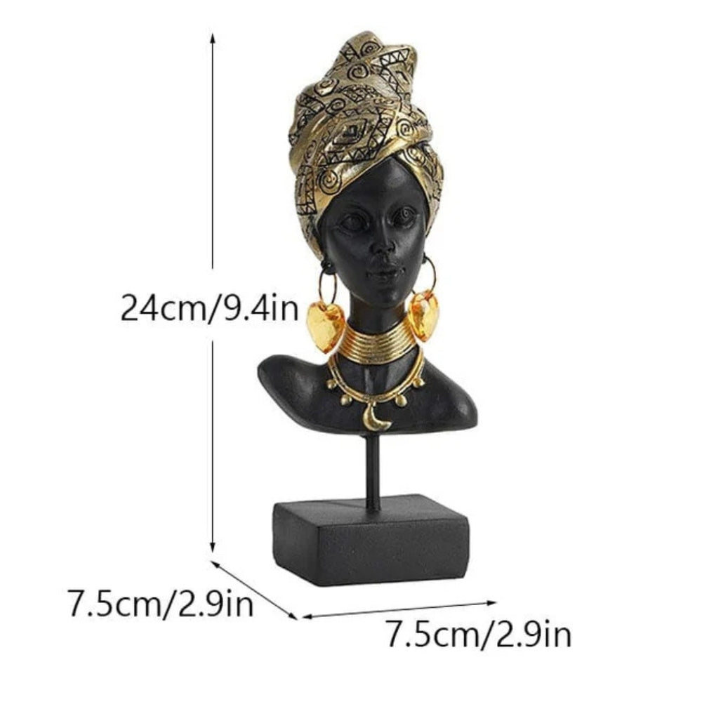 Black Resin Sculptural Jewelry Catch Tray