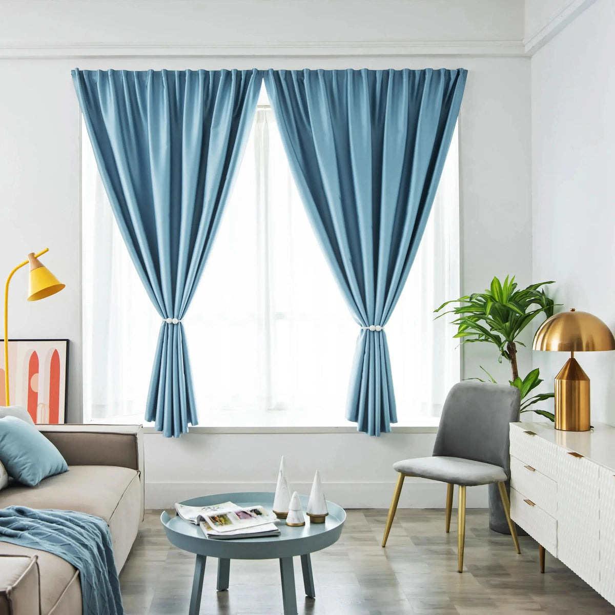 Blackout Curtain Full Blackout UPF100 Velcro Fastening