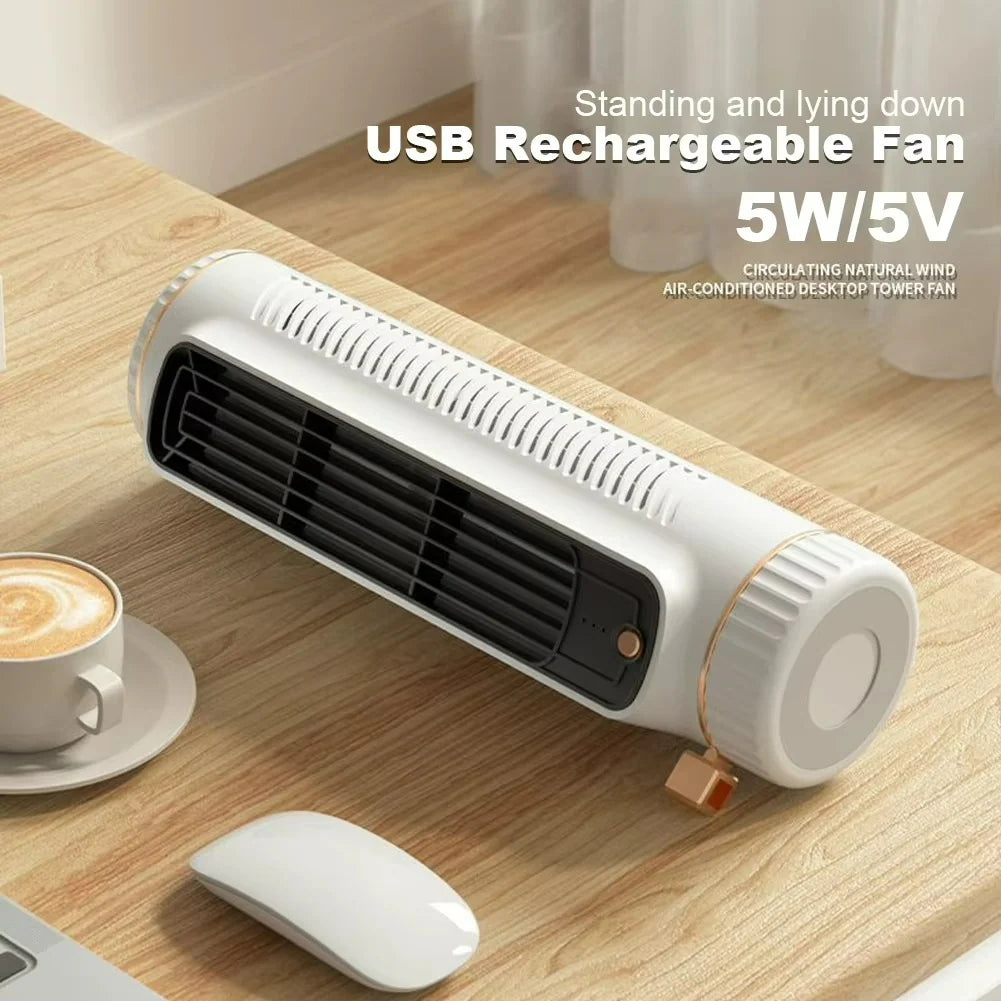 Bladeless Fan 360° Air Circulation Ice Cooling