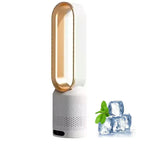 Bladeless Fan Air Purifier Remote Control Whisper-Quiet