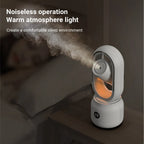 Bladeless Fan Humidifier Rechargeable 4000mAh Quiet