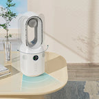 Bladeless Fan Rechargeable Bluetooth Speaker Night Light