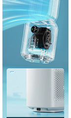 Bladeless Fan Rechargeable Bluetooth Speaker Night Light