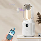 Bladeless Fan Rechargeable Bluetooth Speaker Night Light