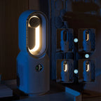 Bladeless Fan Rechargeable Bluetooth Speaker Night Light