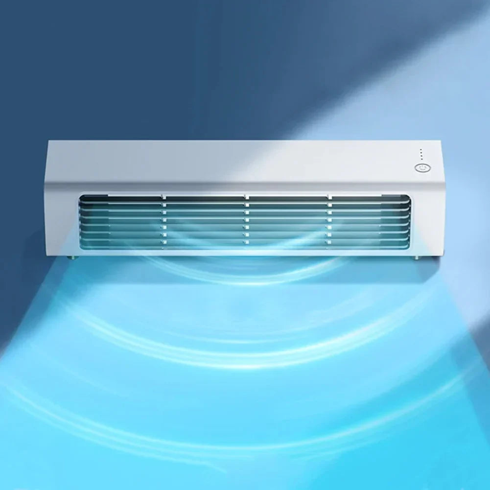 Bladeless Fan Rechargeable Remote Control & Wall Mount