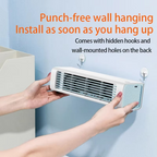 Bladeless Fan Ultra-Quiet Adjustable Airflow Rechargeable & Plug-In