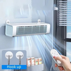 Bladeless Fan Ultra-Quiet Adjustable Airflow Rechargeable & Plug-In