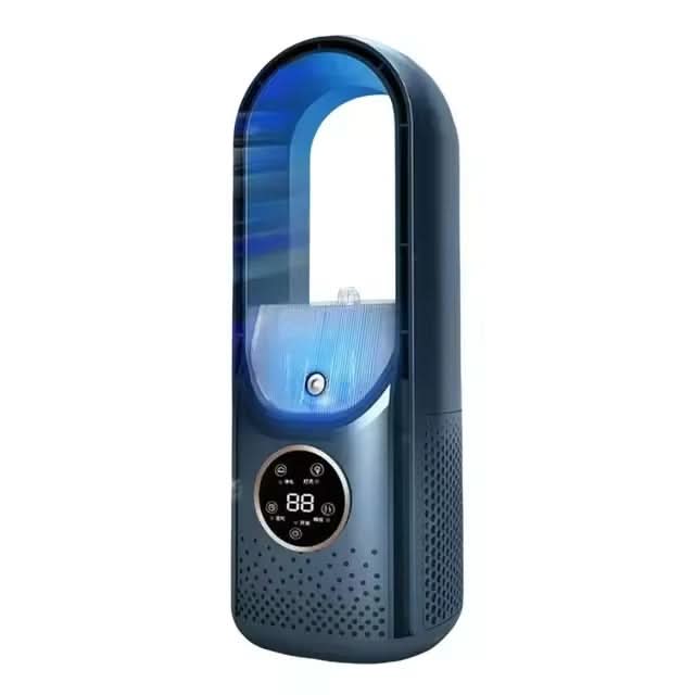 Bladeless Fan Ultra-Quiet UV Purifier & Ionizer