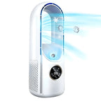 Bladeless Tower Fan Silent Sleep Mode Compact