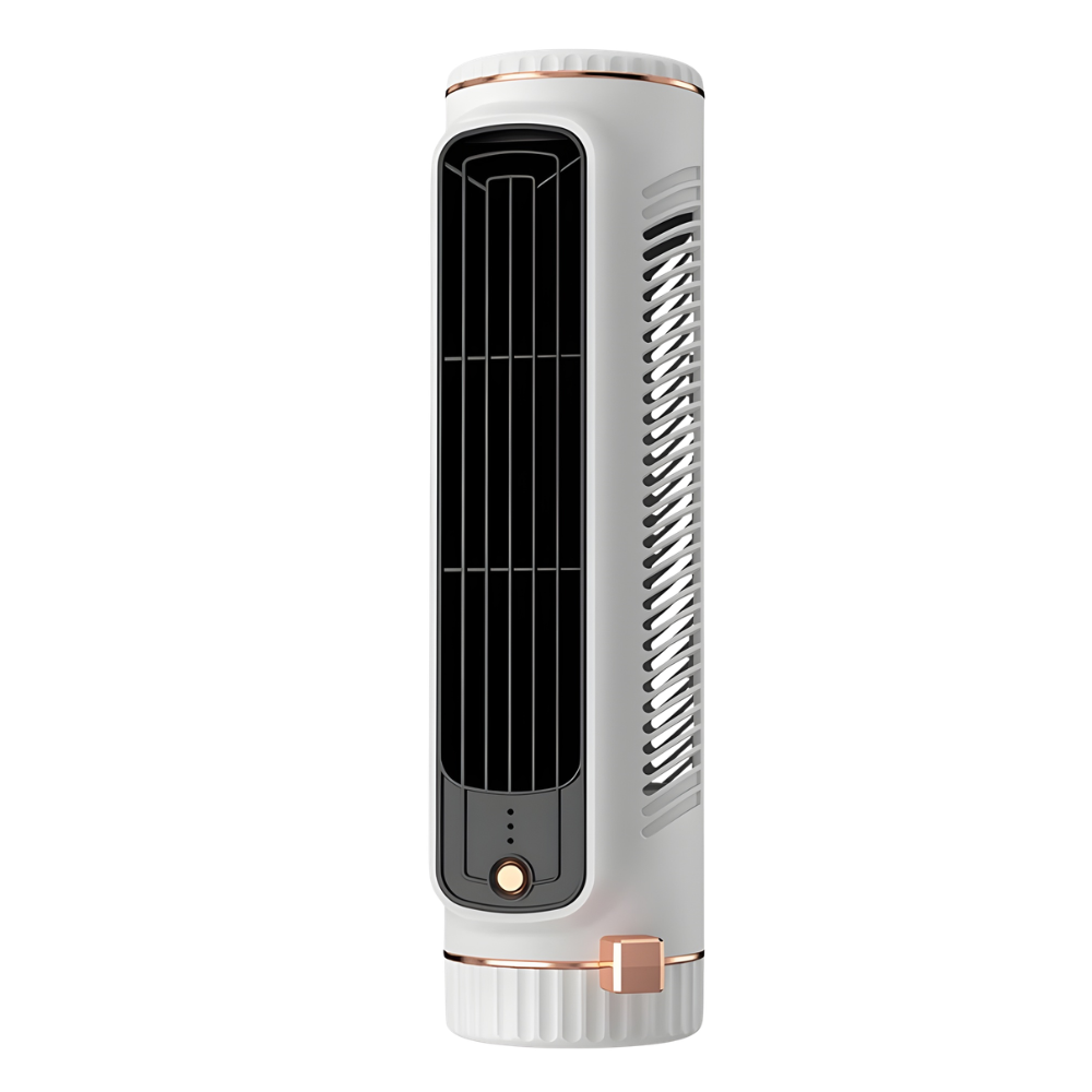 Bladeless USB-Powered Oscillating Tower Fan