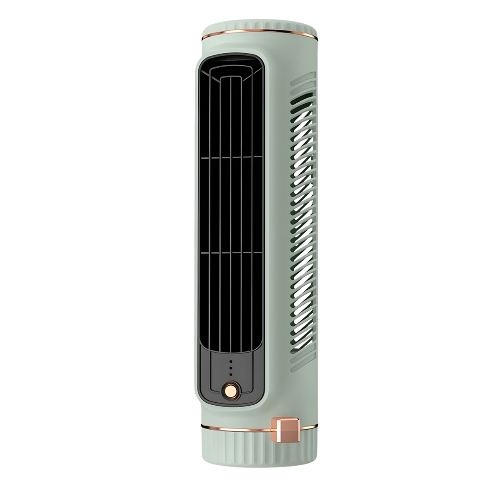 Bladeless USB-Powered Oscillating Tower Fan