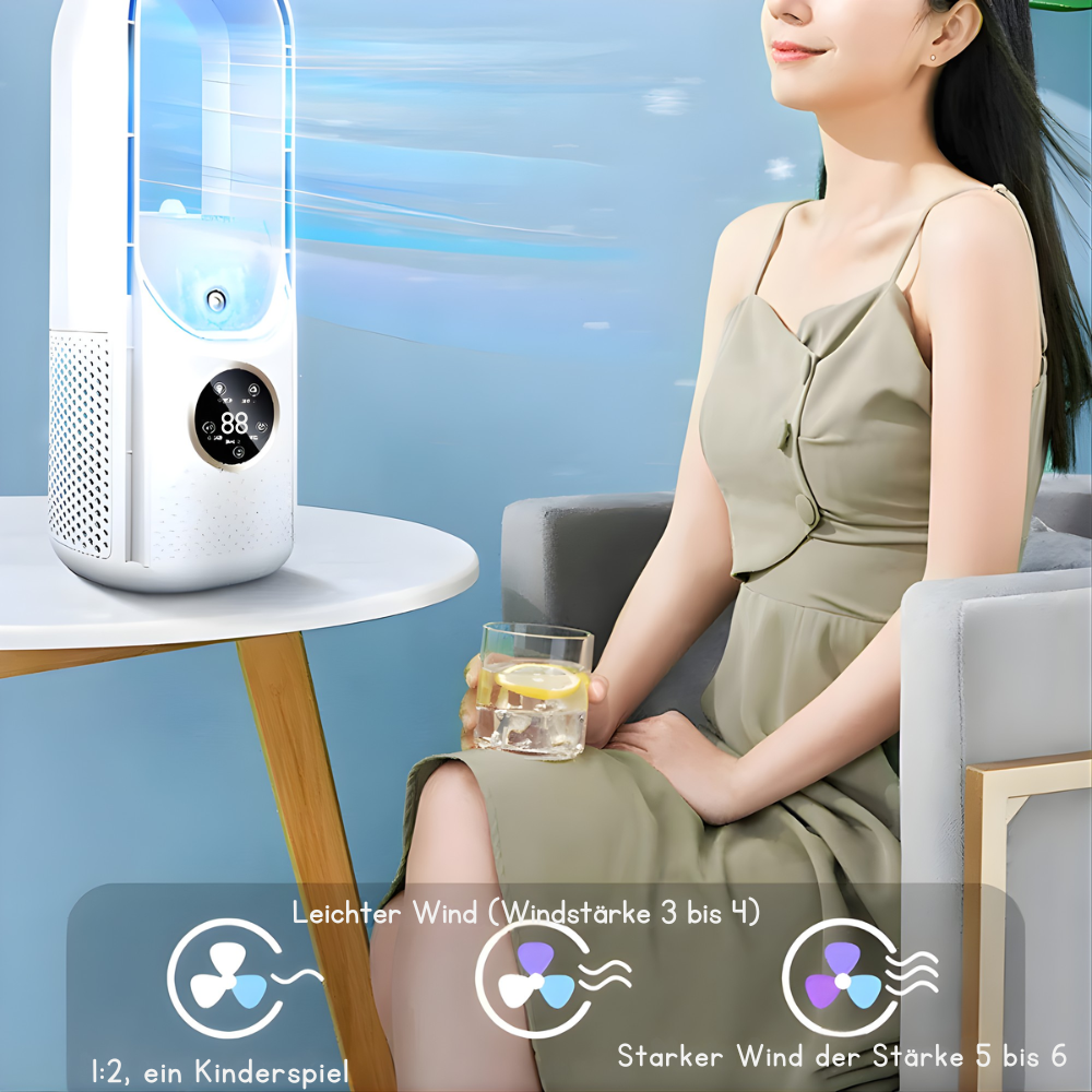 Bladeless USB-Powered Personal Air Cooler