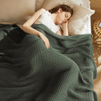 Blanket 100% Cotton Waffle Weave All-Season