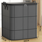 Blanket & Bedding Storage Bag Double Zipper Reinforced Seams