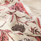 Blanket Cotton Gauze Breathable Jacquard Tassel Trim