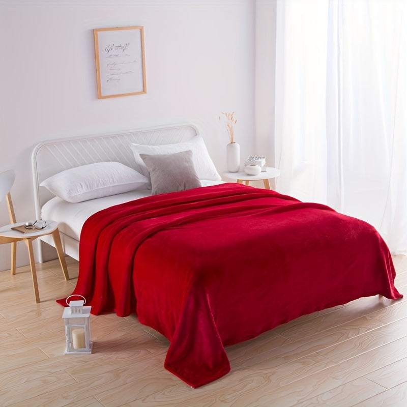 Blanket Flannel Plush Machine Washable