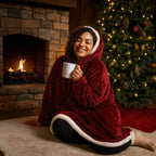 Blanket Hoodie Oversized Front Pocket Machine-Washable