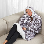 Blanket Hoodie Oversized Front Pocket Machine-Washable