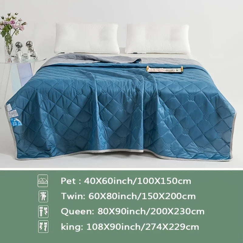Blanket Lightweight Breathable Cooling Machine Washable