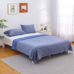Blanket & Pillowcase Set Advanced Cooling Breathable Cotton